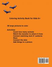 Halloween Coloring Activity Book