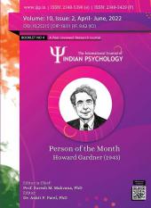 THE INTERNATIONAL JOURNAL OF INDIAN PSYCHOLOGY (VOLUME 10 ISSUE 2) BOOKLET NO 4
