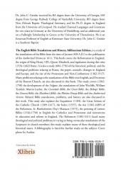 The English Bible Translations and History: Millennium Edition