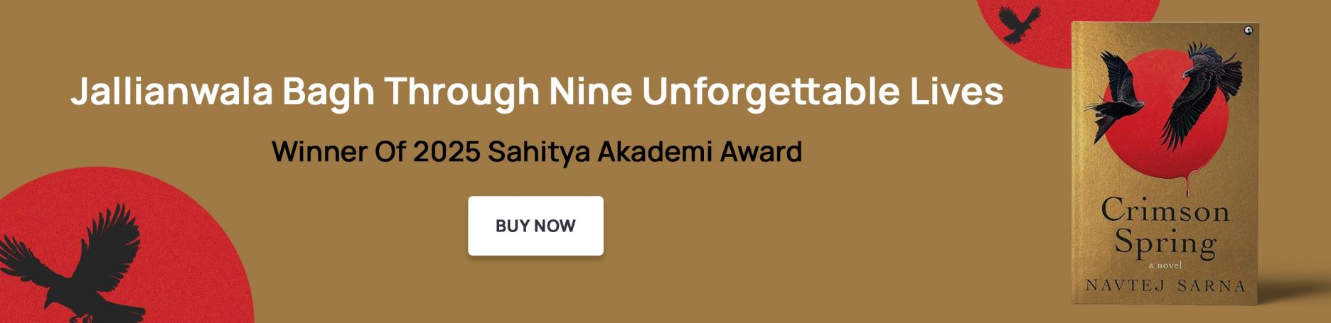 Crimson spring, Navtej Sarna