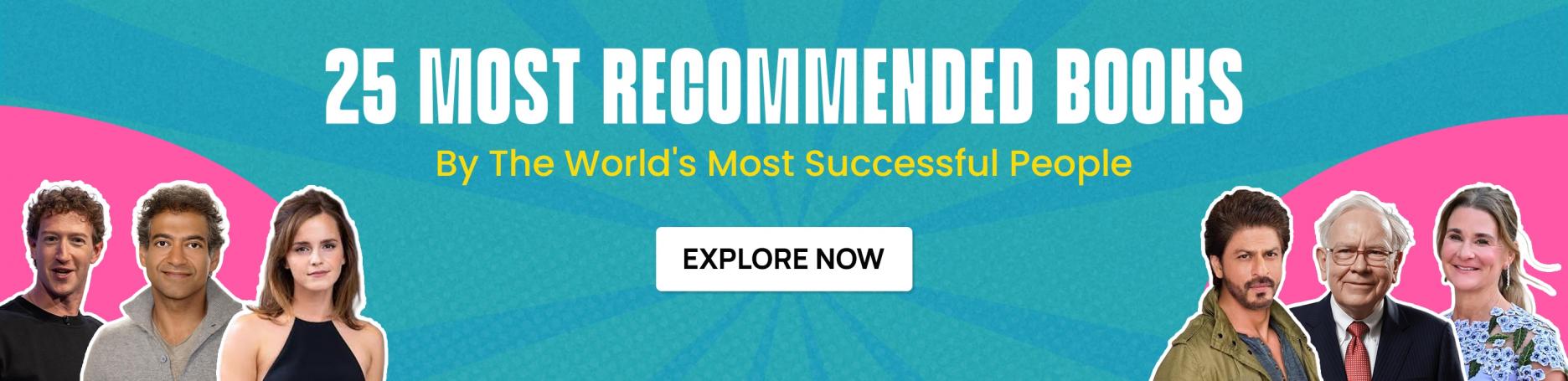 Mark Zuckerberg, Emma Watson, Warren Buffet, Shah Rukh Khan, Melinda Gates