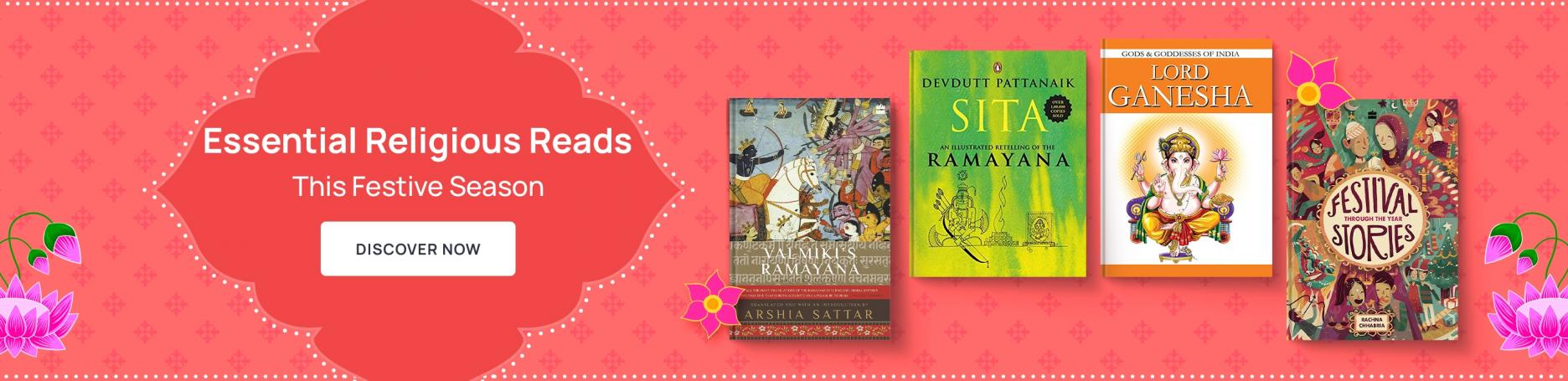 Religious reads, festive reads, festivals of india, ramayana, ganesha