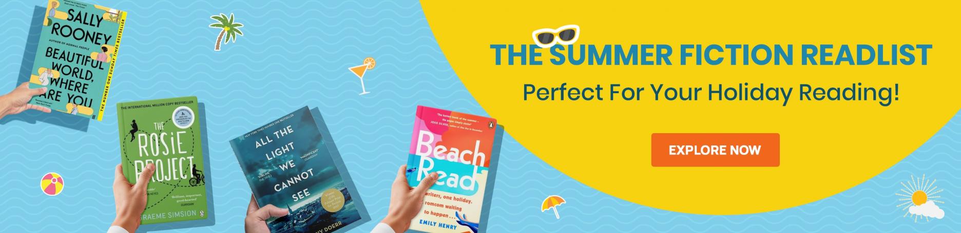 summer, fiction, readlist, vacation reads