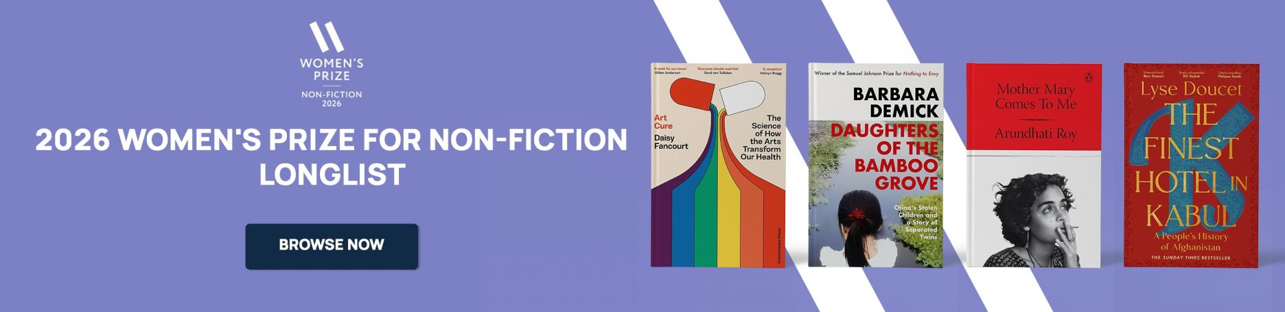 prize, longlist, women's prize, non fiction