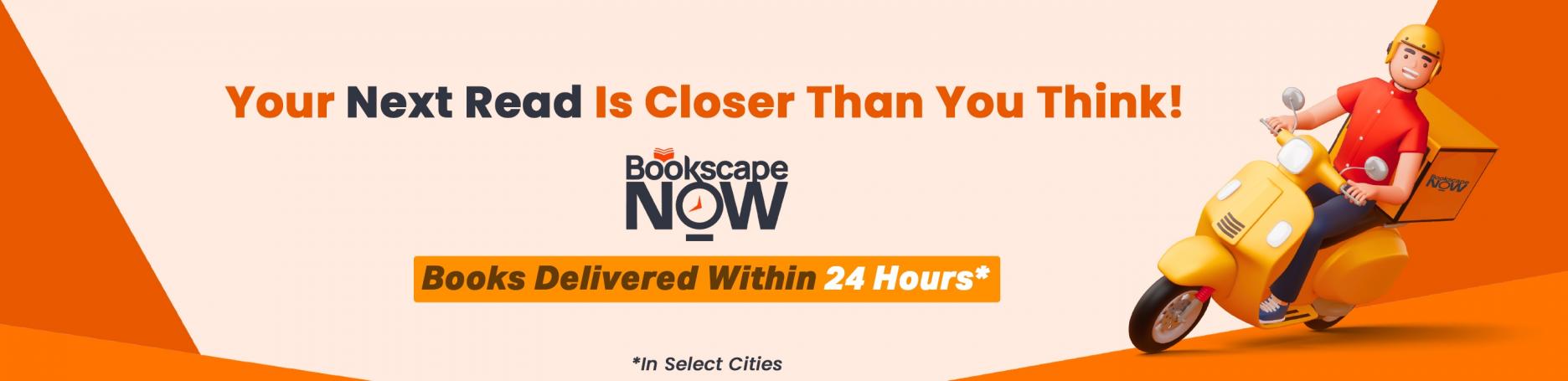 Bookscape Now, instant delivery, 1 day delivery, same day delivery, next day delivery