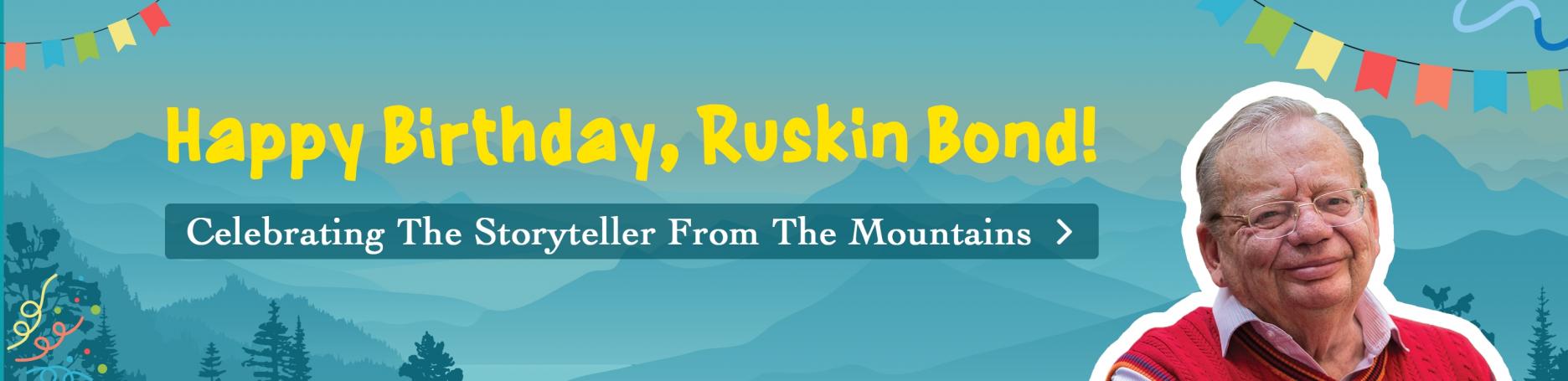 ruskin bond, children books