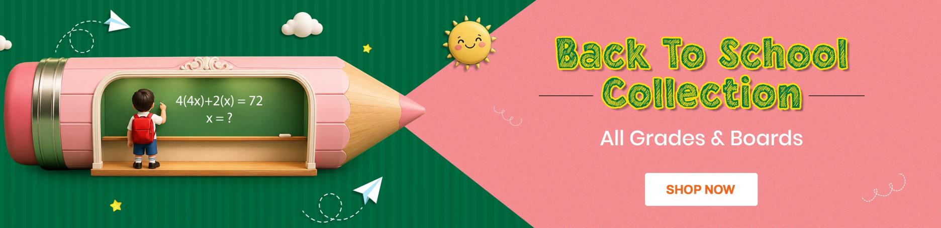 All Grades & Boards, school books