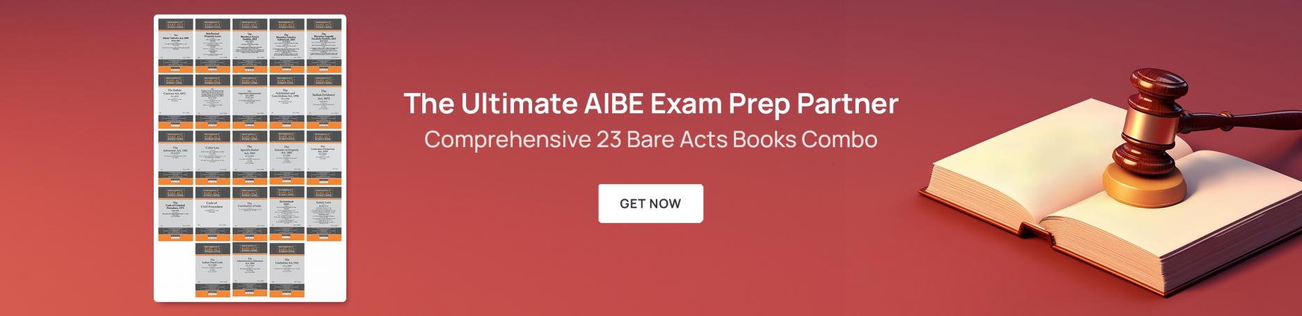 aibe, exam prep, 23 bare act combos
