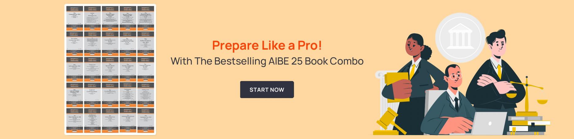 aibe, exam prep, 25 bare act combos