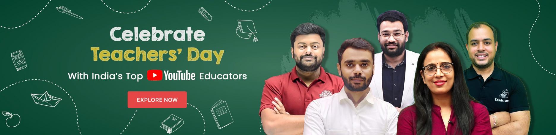 teacher's day, indian YT educators, educators, youtube