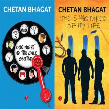 The 3 Mistakes of My Life + One Night @ The Call Centre (Set of 2 Books)