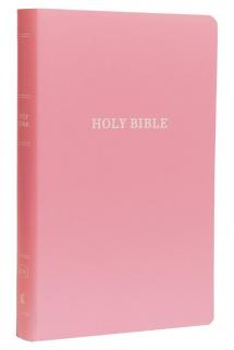 KJV Gift and Award Bible Imitation Leather Pink Red Letter Edition