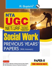 NTA-UGC-NET/JRF : SOCIAL WORK (PAPER-II) Previous Years' Papers (With Answers)