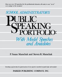 School Administrator's Public Speak