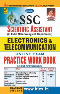 SSC Scientific Assistant (Electronics & Telecommunication) PWB -15 Sets 2017