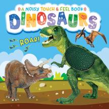 DINOSAUS TOUCH AND FEEL BOOK WITH SOUND