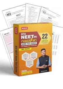 MTG NTA NEET Home Test Series For 2026 Exam By NV Sir | 22 Mock Test Papers + OMR Sheet for Practice | 3900+ MCQs With Answer Key Physics Chemistry & Biology (Based on Latest NTA Pattern & NEET Syllabus)