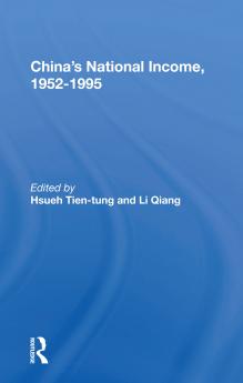 China's National Income 1952-1995