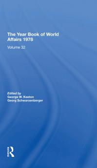 Year Book Of World Affairs 1978