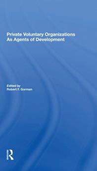 Private Voluntary Organizations As Agents Of Development