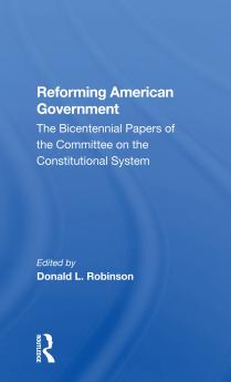 Reforming American Government