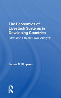 Economics Of Livestock Systems In Developing Countries
