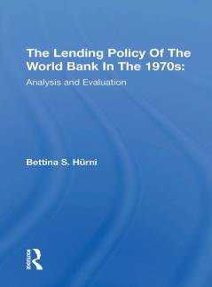 Lending Policy of the World Bank in the 1970s