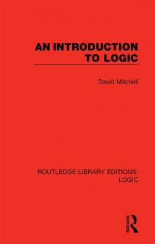 Introduction to Logic