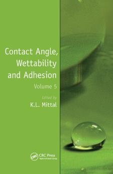 Contact Angle Wettability and Adhesion Volume 5