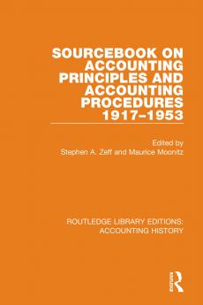 Sourcebook on Accounting Principles and Accounting Procedures 1917-1953
