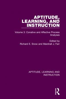 Aptitude Learning and Instruction