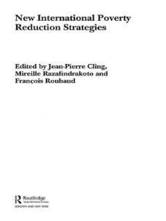 New International Poverty Reduction Strategies