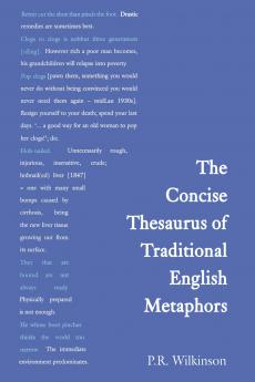 Concise Thesaurus of Traditional English Metaphors