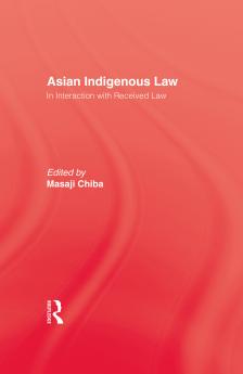 Asian Indigenous Law