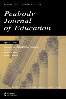 Contemporary School Choice Research Pje V81#1