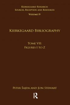 Volume 19 Tome VII: Kierkegaard Bibliography