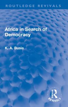 Africa in Search of Democracy