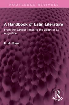 Handbook of Latin Literature