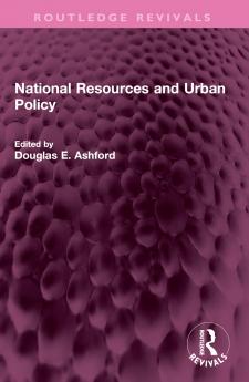 National Resources and Urban Policy