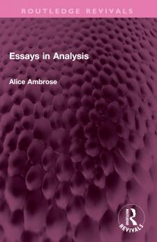 Essays in Analysis