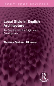 Local Style in English Architecture