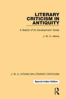 Literary Criticism in Antiquity