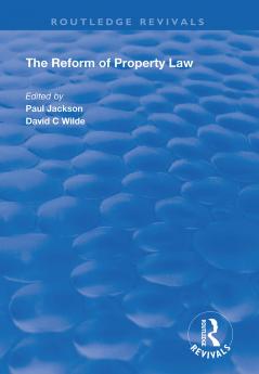Reform of Property Law