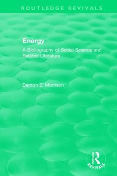 Routledge Revivals: Energy (1975)