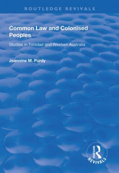 Common Law and Colonised Peoples