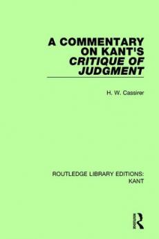 Commentary on Kant's Critique of Judgement