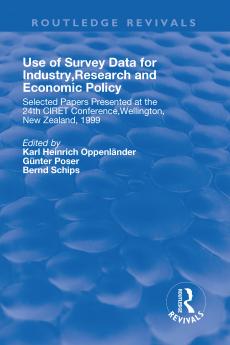 Use of Survey Data for Industry Research and Economic Policy