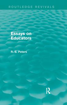 Essays on Educators (Routledge Revivals)