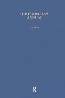 Jewish Law Annual (Vol 10)
