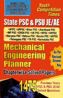 State PSC/PSU JE/AE Mechanical Engineering Planner